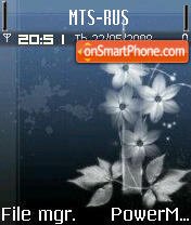 Flowers 06 tema screenshot