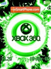 Capture d'écran Xbox 360 Green thème