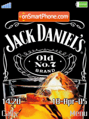 Jack Daniels Animated theme screenshot