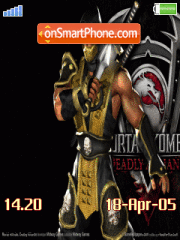 Скриншот темы Mortal Kombat