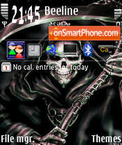 Animated Reaper theme screenshot