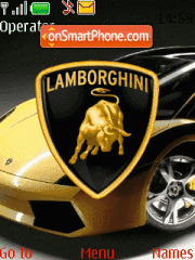 Lamborghin theme screenshot