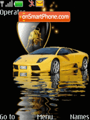 Скриншот темы Lamborghini