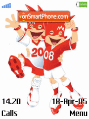 Spain Euro 2008 theme screenshot