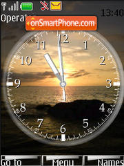 Swf Clock theme screenshot