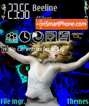 Capture d'écran Madonna 240 yI thème
