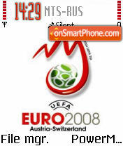 Euro 2008 Theme-Screenshot