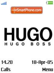 Capture d'écran Hugo Boss thème