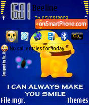 Always Smile tema screenshot