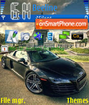Cars tema screenshot