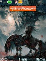 Dark Horse 01 tema screenshot