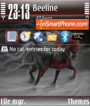 Stallion 01 tema screenshot