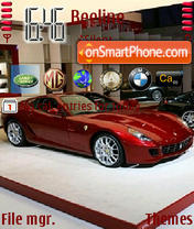 Capture d'écran Ferrari 599 Gtb 01 thème