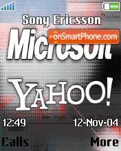 MicrosoftYahoo es el tema de pantalla