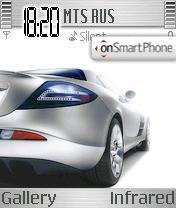 Mercedes SLR tema screenshot