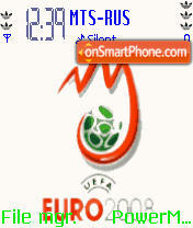 Lm Euro08 tema screenshot