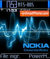 Capture d'écran Nokia Pulse thème