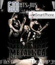 Capture d'écran Metallica thème