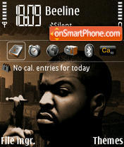 Capture d'écran Ice Cube thème