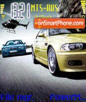 BMW M3 Shellenge theme screenshot