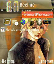 Скриншот темы Naruto And Sasuke 08