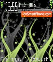 Greenart theme screenshot