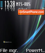 Vista Black Edition tema screenshot