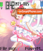 Capture d'écran Sakura 03 thème