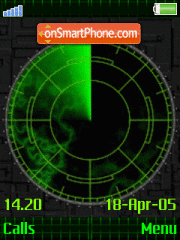 Capture d'écran Radar thème