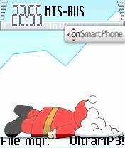 Weihnachtsmann Theme-Screenshot