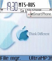 Apple Mac OSX theme screenshot