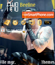 Capture d'écran Manson1 thème
