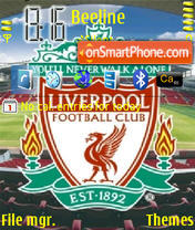 Liverpool tema screenshot