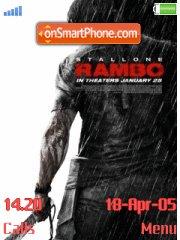 Capture d'écran Rambo 01 thème