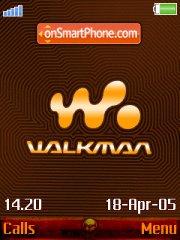 Walkman 05 theme screenshot