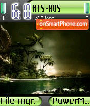 Nature Durk theme screenshot