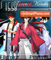 Samurai-x tema screenshot