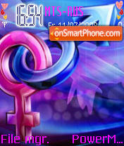 Sex Sign theme screenshot
