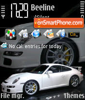 Porsche 911 Gt3 01 theme screenshot
