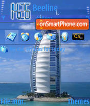 Capture d'écran Dubai Burj al Arab thème