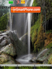 Capture d'écran Waterfall thème
