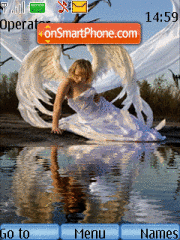 Angel Animated theme screenshot