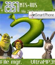 Shrek 2 theme screenshot