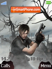 Скриншот темы Resident Evil 06