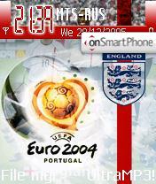 Euro 2004 England theme screenshot