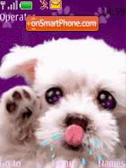 Capture d'écran Animated Pup thème