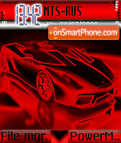 Lamborghini Gallardo Concept theme screenshot