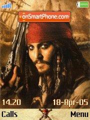 Скриншот темы Captain Jack Sparrow 01