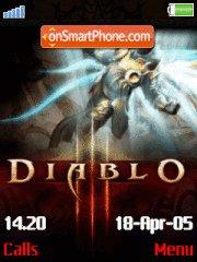 Capture d'écran Diablo 3 thème