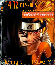 Sasuke Naruto tema screenshot